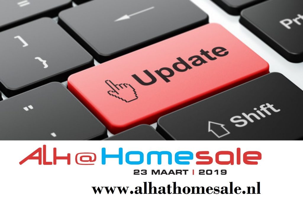 ALH at HOMESALE: VEILING UPDATES