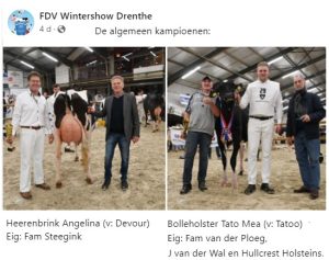 Kampioenen Wintershow Drenthe door ALH!